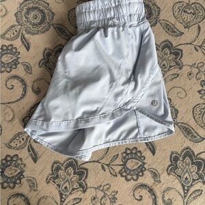 lululemon athletica Women's Light Blue Shorts
